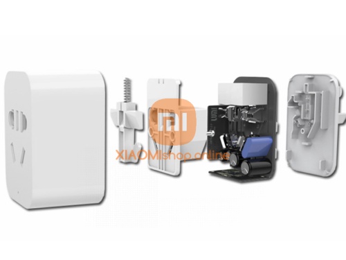 Умная розетка Xiaomi Mijia Smart Power Plug Wi-Fi ZigBee (ZNCZ02LM) белая фото 5