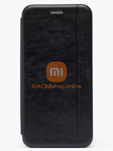 Чехол-книжка для Xiaomi Redmi Note 9 чёрный