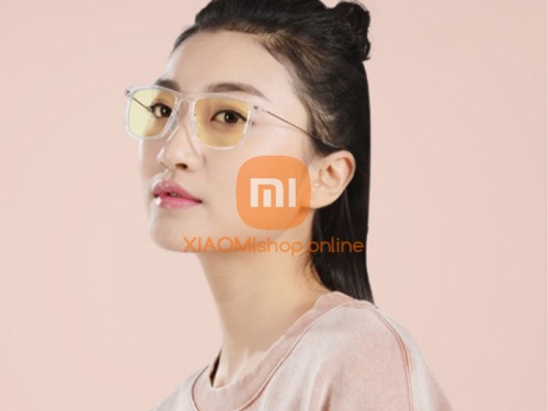 Компьютерные защитные очки Xiaomi Mi Computer Glasses Pro (HMJ02TS) белые фото 5