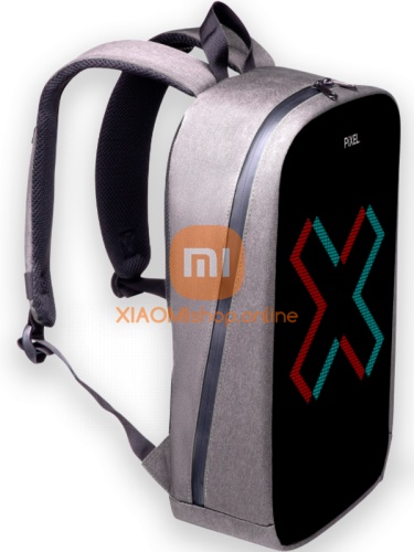 Рюкзак Xiaomi Mi LED-дисплеем PIXEL MAX Silver фото 7