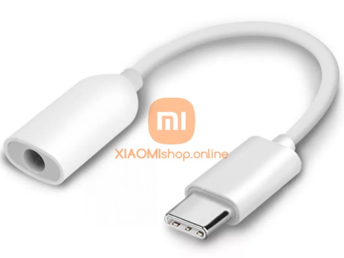 Аудио переходник Xiaomi Mi Type-C to Audio 3,5 mm Headphone Adapter фото 2