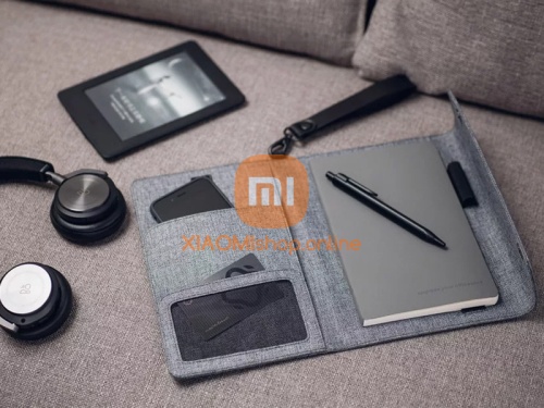 Органайзер Xiaomi 90 Points Multifunctional Digital HandBag (RMST10SB) серый фото 5