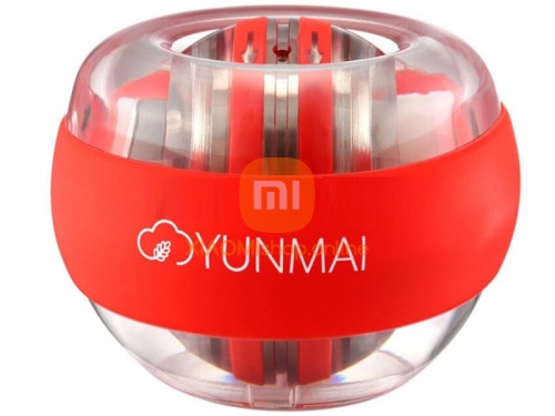 Гироскопический кистевой тренажер Xiaomi Yunmai Powerball (YMGB-Z702) красный