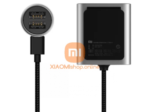 Удлинитель для Xiaomi Car Charger QC 3.0 USB-A/USB-C (CCPJ01ZM) фото 3