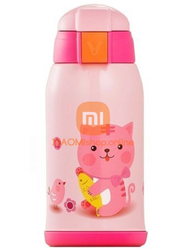Термос детский Xiaomi Viomi Children Vacuum Flask 590 мл розовый