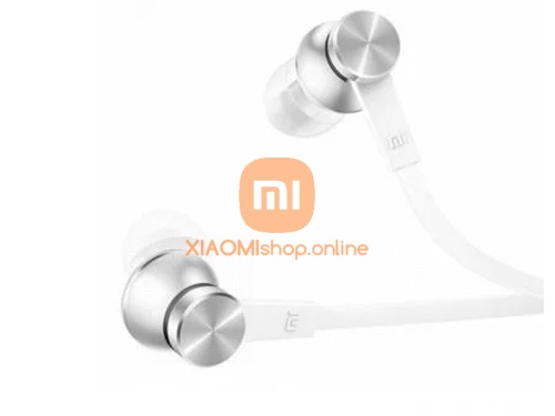 Наушники Xiaomi Mi In-Ear Headphones Basic (HSEJ03JY) серебро фото 2