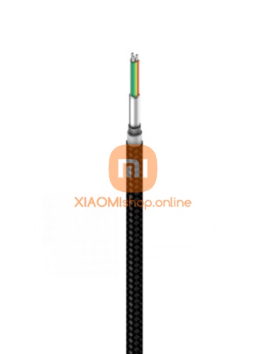 Дата-кабель Xiaomi Mi USB Type-C Braided Cable 100см (SJX10ZM) черный фото 2