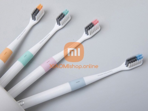 Набор зубных щёток Xiaomi Mi Doctor B Colors 4 шт (GB30003) разноцветные фото 3