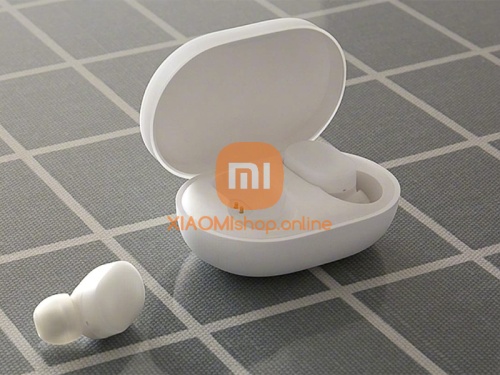Наушники беспроводные Xiaomi Mi True Wireless Earbuds (TWSEJ02LM) белые фото 6