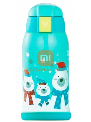 Термос детский Xiaomi Viomi Children Vacuum Flask 590 мл зеленый