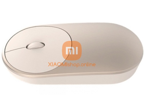 Мышь беспроводная Xiaomi Mi Portable Mouse (XMSB02MW) золото фото 5
