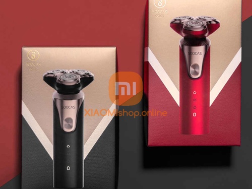 Электробритва Xiaomi SOOCAS Electric Shaver S3 (S3) красная фото 5