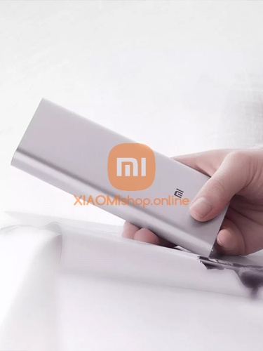 АКБ резервный Xiaomi Mi Power Bank 3 (PLM12ZM) 10000mAh USB/Type-C 3A серебристый фото 5