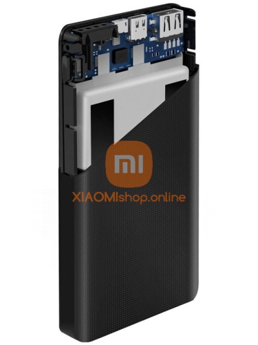 АКБ резервный Xiaomi ZMI Power Bank (QB810), 10000mAh, QC2.0, 2,4A черный фото 3