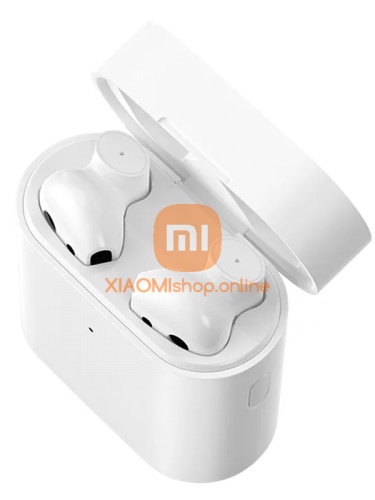 Наушники беспроводные Xiaomi Mi True Wireless Earphones Lite(TWSEJ03WM) white фото 3