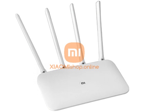Роутер Xiaomi Mi Wi-Fi Router 4 (R4) белый фото 2