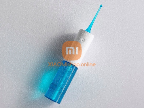 Беспроводной ирригатор Xiaomi Soocas (W3) 4 насадки, голубой фото 9