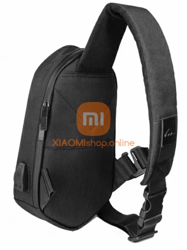Сумка-рюкзак Xiaomi BEABORN Polyhedrone Chest Bag (B-CPACK-02) черный фото 3