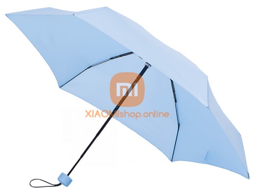 Зонт Xiaomi Mijia Huayang Umbrella with Sun Protect Blue (HY5H18001SB) голубой фото 4