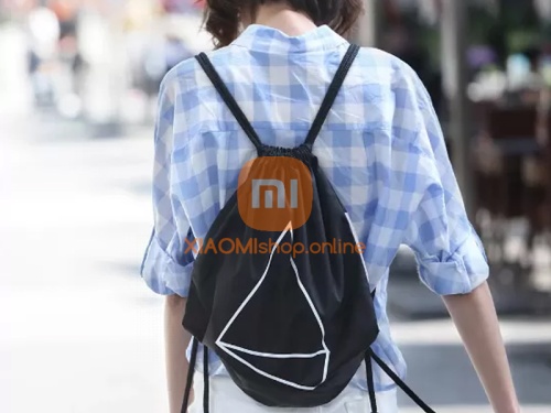 Сумка водонепроницаемая Xiaomi 90 Points Lightweight Waterproof Drawstring Bag (черный) фото 3