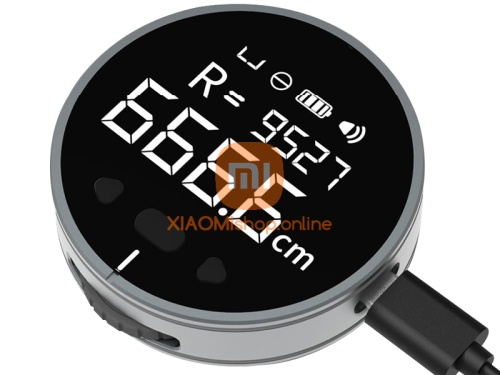 Электронная рулетка Xiaomi Duka Small Q Electronic Ruler чёрная фото 3