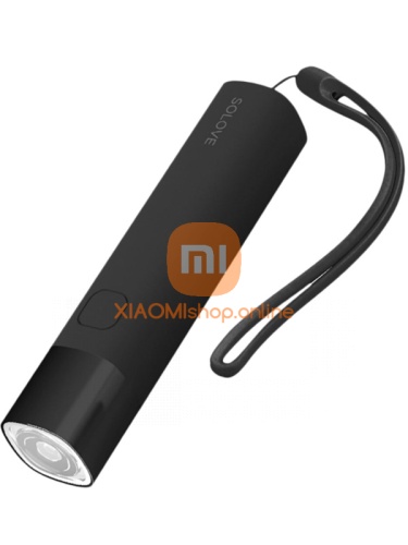 АКБ резервный-фонарик Xiaomi Mi Power Bank Solove (X3s) 3000mAh черный фото 4